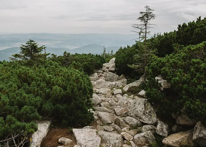 Weranda Z Widokiem Na Karkonosze Nocleg ze śniadaniem Szklarska Poręba